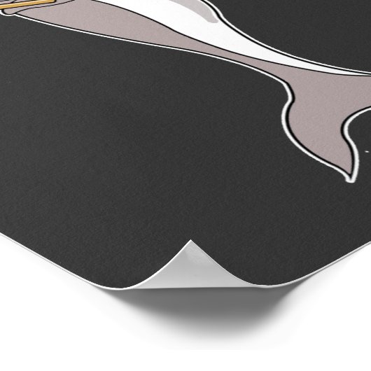 Poster Requin de piscine (Coin)