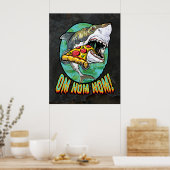 Poster Requin de pizza en colère (Cuisine)