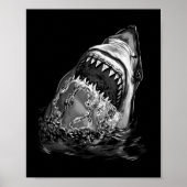 Poster Requin effrayant (Devant)