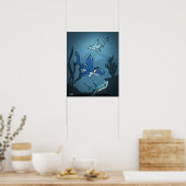 Poster Requin imprimé 2019 (Cuisine)