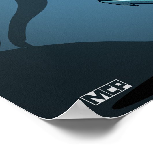 Poster Requin imprimé 2019 (Coin)