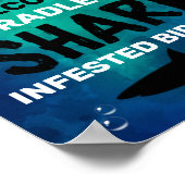 Poster Requin infecté n'importe quel âge Anniversaire Aff (Coin)