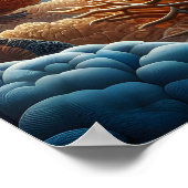 Poster Requin Majestic : Sous les vagues de l'océan (Coin)