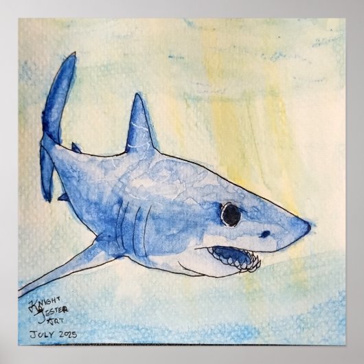 Poster Requin Mako (Devant)
