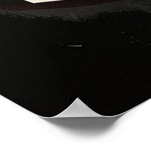 Poster Requin noir (Coin)