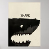 Poster Requin noir (Devant)
