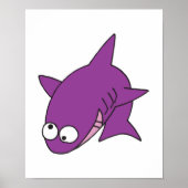 Poster requin pourpre (Devant)