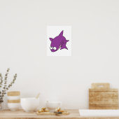 Poster requin pourpre (Cuisine)