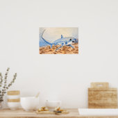 Poster Requin renard (Cuisine)