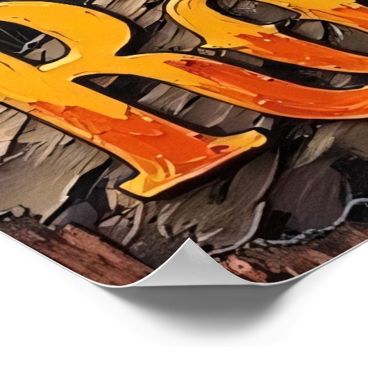 Poster Requin super, Jambe d'or (Coin)