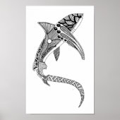 Poster Requin thresher (Devant)