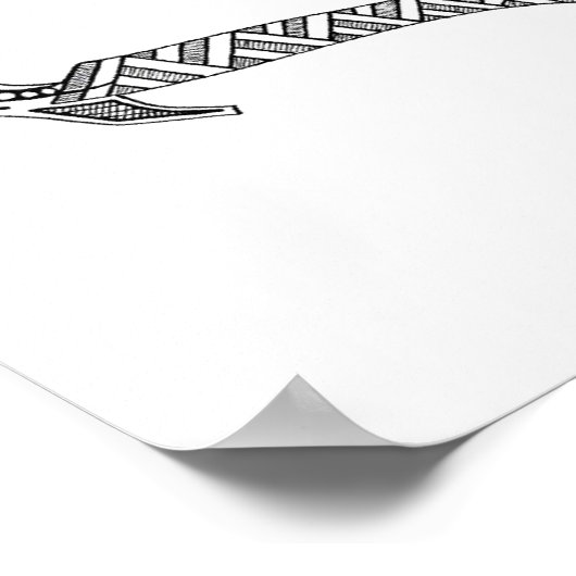 Poster Requin thresher (Coin)