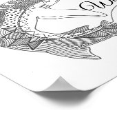 Poster Requin-Thresher d'application (Coin)