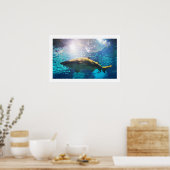 Poster Requin tigre des sables (Cuisine)