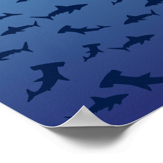 Poster Requins/mâchoires (Coin)