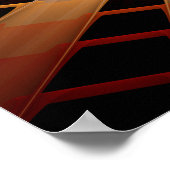 Poster Réseau Fantastique 3D Moderne de Conception Graphi (Coin)
