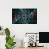 Poster Réseau neuronal (Bureau à domicile)