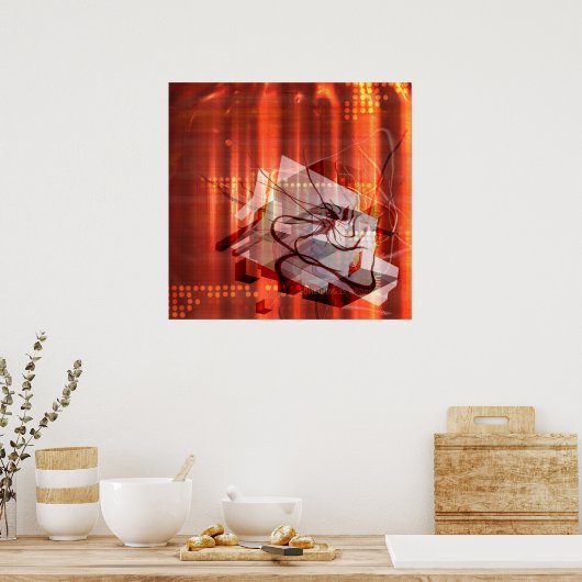 Poster réseaux neuronaux (Cuisine)