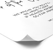 Poster Réservé au Père du Marié en Souvenir Affectueux (Coin)