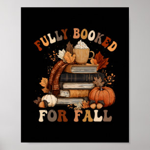 Poster Réservé complet pour les livres d'automne 1 