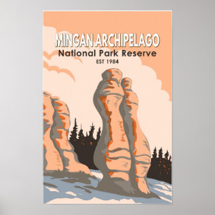 Poster Réserve de parc national de l'Archipel-de-Mingan V