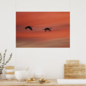 Poster Réserve faunique Bosque del Apache | Nouveau-Mexiq (Cuisine)