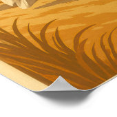 Poster Réserve nationale de faune des plaines salées de l (Coin)