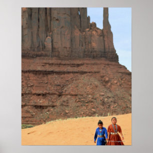 Poster Réserve Navajo Terre