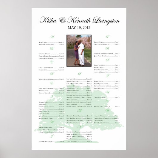 Poster ***RÉSERVÉ POUR Kisha+Kenneth*** (Devant)