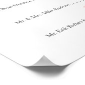 Poster ***RÉSERVÉ POUR Ryan+Amy 36x24*** (Coin)