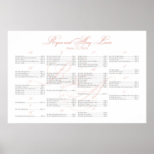 Poster ***RÉSERVÉ POUR Ryan+Amy 36x24*** (Devant)