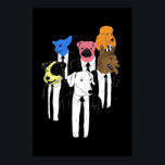 Poster Réservoir<br><div class="desc">inspiré par le film populaire quentin taratino</div>