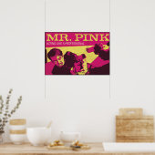 Poster Réservoir Chiens M. Pink le professionnel (Cuisine)