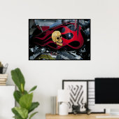 Poster réservoir de carburant personnalisé Dakota du Sud (Bureau à domicile)