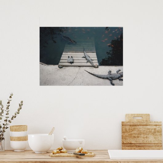 Poster Réservoir de reptiles (Cuisine)