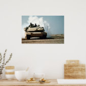 Poster Réservoir M1A1 Abrams (Cuisine)