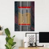 Poster Réservoir minimal (Bureau à domicile)