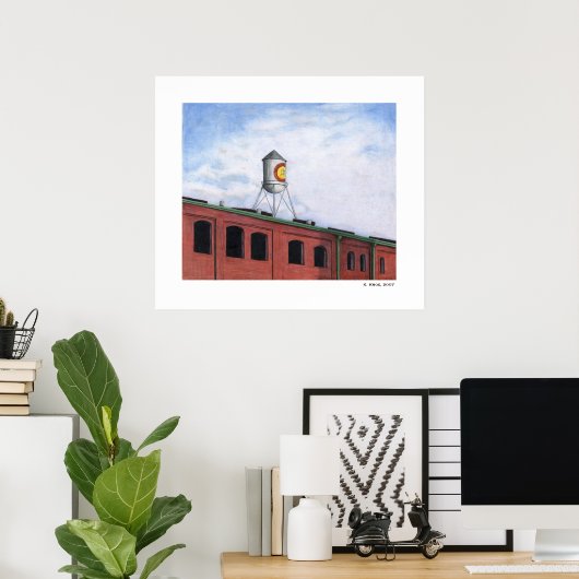 Poster Réservoirs du Sud (Bureau à domicile)