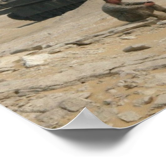 Poster Réservoirs M1-A1 Abrams (Coin)