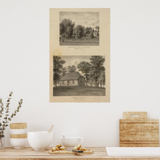 Poster Résidence Augusta Church Stuart (Cuisine)