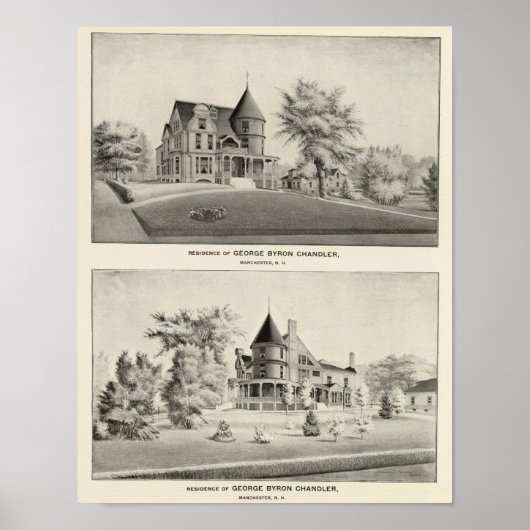 Poster Résidence Chandler, Manchester, NH (Devant)