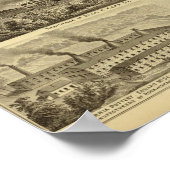 Poster Résidence de David R Kerr (Coin)