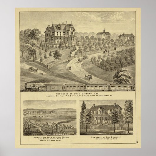 Poster Résidence de John Biggert, Station d'Idlewood (Devant)