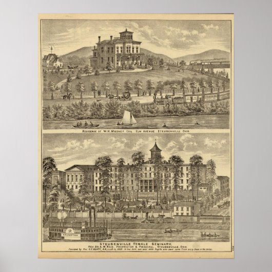 Poster Résidence de WH Mooney (Devant)