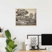 Poster Résidence d'Osborne Curtis, Squan Village, NJ (Bureau à domicile)