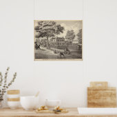 Poster Résidence d'Osborne Curtis, Squan Village, NJ (Cuisine)