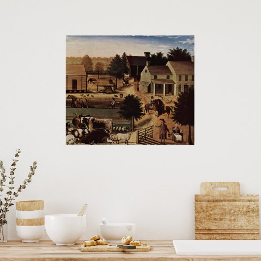 Poster Résidence Edward Hicks de David Twining (Cuisine)