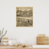 Poster Résidence et ferme stock (Cuisine)