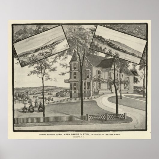Poster Résidence Mary Baker Eddy (Devant)