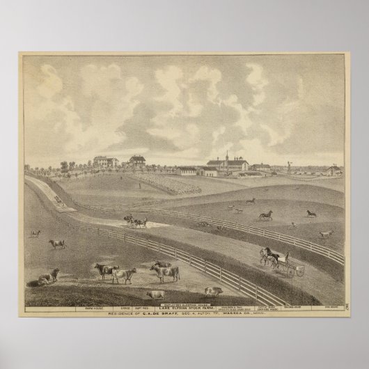 Poster Résidence, Minnesota (Devant)